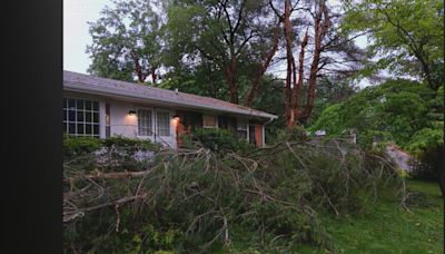 Central Virginia Sunday thunderstorm aftermath