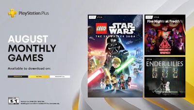 PlayStation Plus free games for August revealed: Lego Star Wars and Five Nights at Freddy's