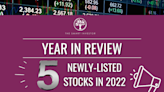 5 Newly-Listed Stocks in 2022