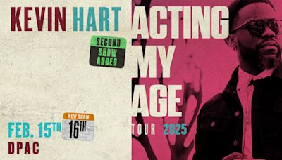 Second Show Added for Kevin Hart at DPAC