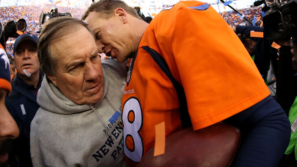 Peyton Manning says Bill Belichick will be a permanent weekly ManningCast guest, which should actually be fun