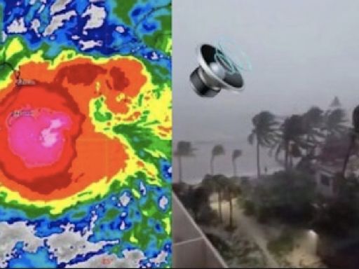 VIDEO: Así el 'escalofriante' sonido del Huracán Beryl en su llegada a Quintana Roo