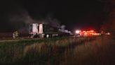 2 people dead after semi crash on Interstate 65 near Austin, Indiana early Tuesday morning, police say