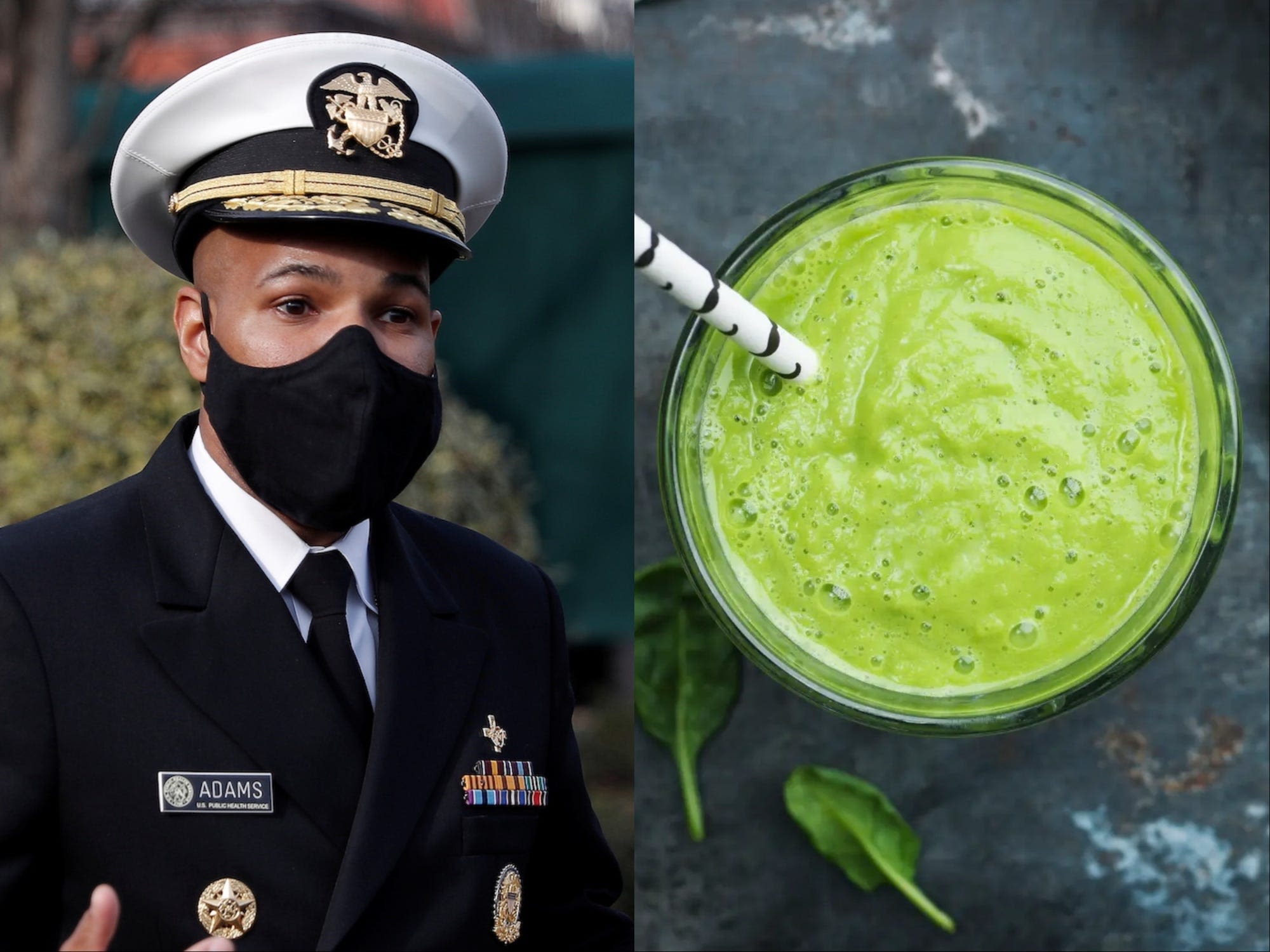 A former surgeon general shares his 4-ingredient smoothie recipe to reduce ultra-processed foods and live longer