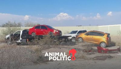 Encuentran cuatro vehículos de conductores por aplicación desaparecidos en Ojinaga, Chihuahua; ellos no han sido localizados