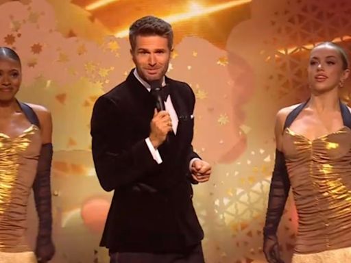 NTAs host Joel Dommett takes swipe at Bradley Walsh's son and Stephen Mulhern