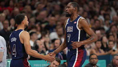 Steph enjoying ‘rekindling old flames' with KD on Team USA