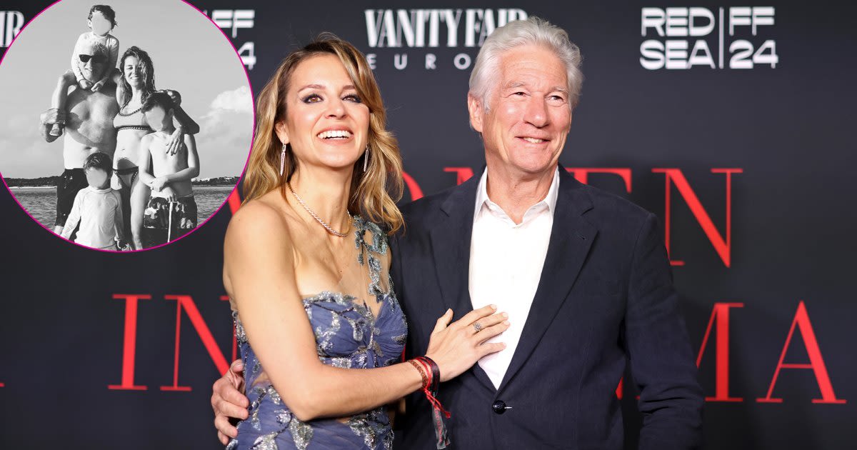 Richard Gere’s Wife Alejandra Silva Shares Father’s Day Pics With Kids