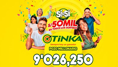 Resultados de La Tinka y sorteo de hoy, 17 de julio: sigue aquí números ganadores y pozo millonario