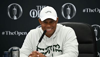 Tiger talks up Open chances, dismisses retirement