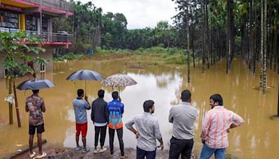Karnataka rainfall: Phalguni, Shambhavi rivers overflow after torrential rains; 56-year-old woman dies in Udupi