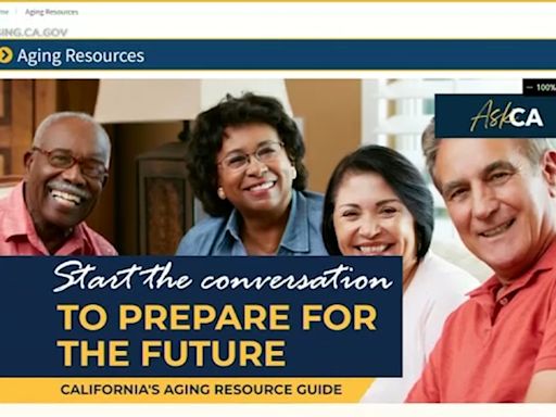California's Department of Aging offers free resources for older adults