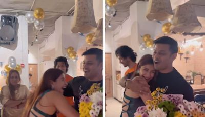 Watch: Aishwarya Sharma Throws A Surprise Birthday Party For Husband Neil Bhatt - News18