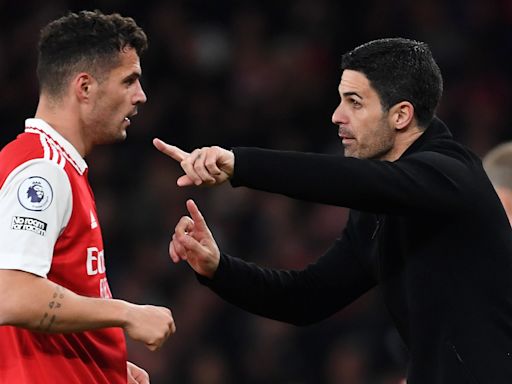 Arteta was happy to axe Aubameyang and Ozil but Xhaka's goodbye was different