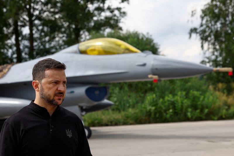 Ukraine finally deploying US-made F-16 fighter jets, Zelenskiy says