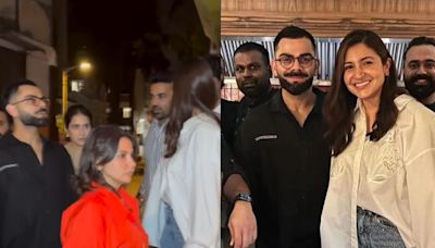 VIDEO: Anushka Sharma, Virat Kohli Step Out For Dinner Date With Zaheer Khan, Sagarika Ghatge In Mumbai