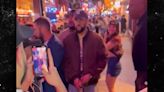 Bad Bunny Looks Miserable As He's Mobbed By Nashville Fans Taking Pics