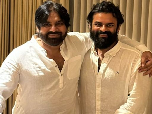 Sai Dharam Tej recalls a special childhood memory with uncle and Deputy AP CM Pawan Kalyan; shares photo