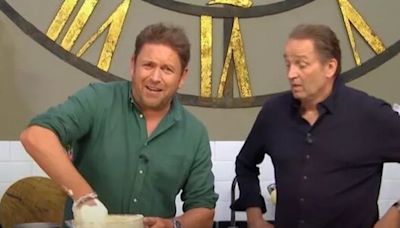 James Martin scolds guest on Saturday Morning 'you're not supposed to say that' as they spot on-air blunder