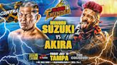 AKIRA y Minoru Suzuki se enfrentarán en MLW Blood & Thunder 2024