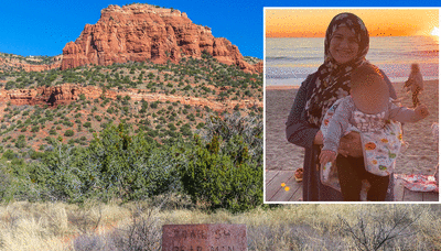 California woman dies in fall down 140-foot cliff while hiking with husband, toddler in Arizona