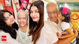 Aaradhya Bachchan looks like a spitting image of her mom Aishwarya Rai Bachchan as the latter remembers her father Krishnaraj Rai on his death anniversary with...