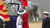 UK Princess of Wales arrives at Trooping the Colour, her first public event in six months