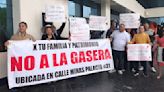 "¡No a la gasera!"; protestan vecinos de Naucalpan