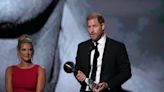 Prince Harry accepts controversial award amid backlash and hails ‘eternal bond’ with Princess Diana in speech