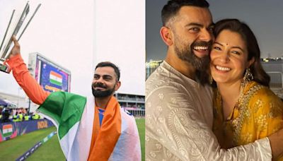 Anushka Sharma pens an emotional note to husband Virat Kohli after India wins T20 World Cup, says, "I love this man, grateful to call you my home"