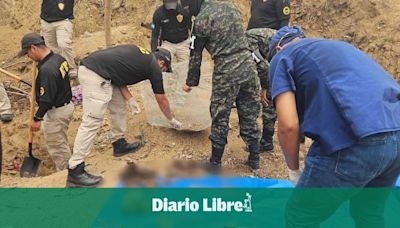 Hallan seis cuerpos en cementerio clandestino usado por criminales en el norte de Honduras