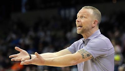 Pat Kelsey is introduced as Louisville's basketball coach, calling it 'the ultimate job'