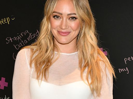 Hilary Duff Gives Candid Look at “Pure Glamour” of Having Newborn Baby Townes - E! Online