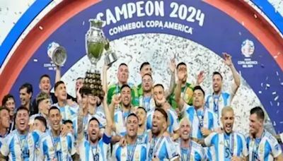 Argentina wins record 16th Copa America 2024 title, beats Columbia by solitary goal; Messi injured | Mint