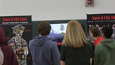 Students Learn About Destructive Driving with the Save A Life Tour at Vestal High School