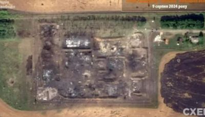 Satellite pics show Putin airfield utterly destroyed in Ukraine’s invasion