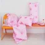 韓國loopy粉色海貍露比涼被空調被枕頭家居墊被韓國產