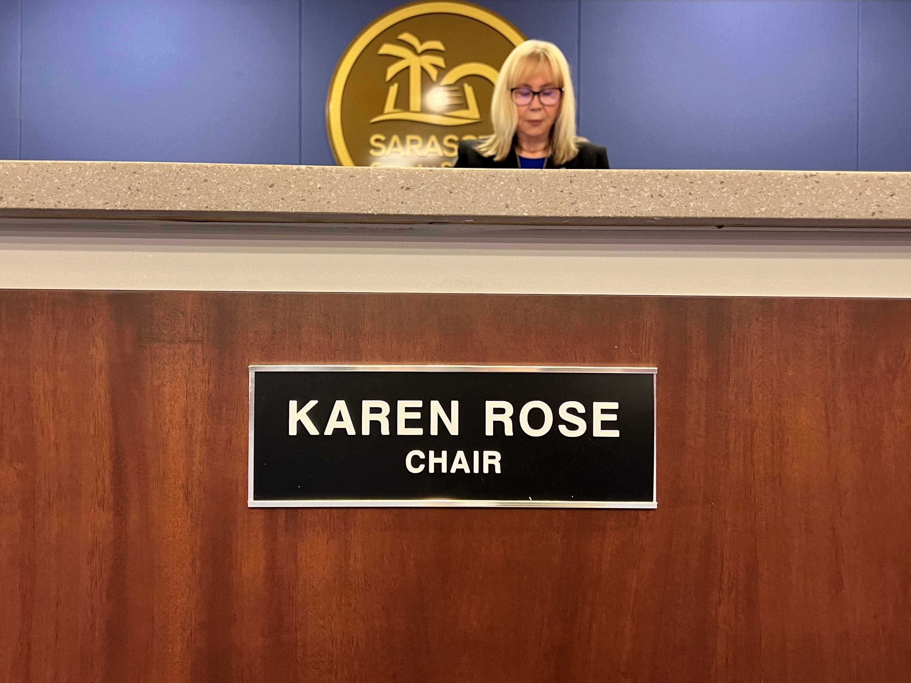 Karen Rose wants the credit for Sarasota's successful school year. She doesn't deserve it.