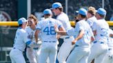 UNC Basketball Legend Watches Tar Heels Win CWS Opener