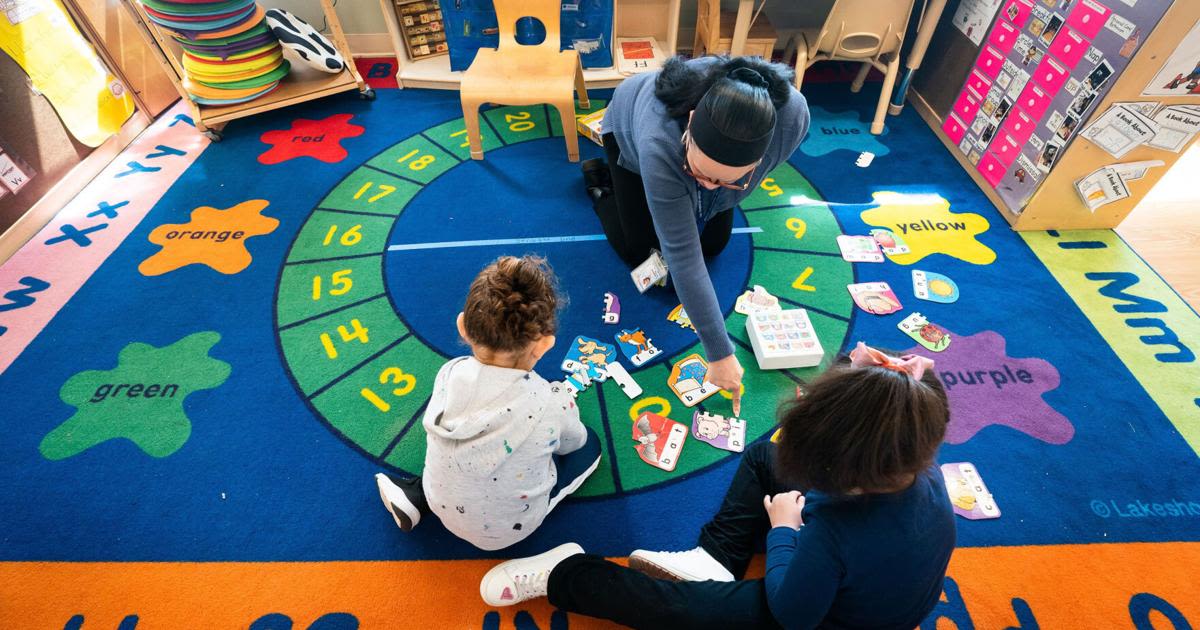 Child care staff often make less money than retail workers. That’s causing staff shortages and long waitlists at day cares