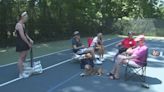 Annandale community members stage sit-in with the hopes of saving pickleball court