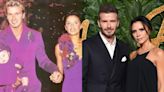 David and Victoria Beckham's wedding was so '90s it hurts. Here's a look back at the ceremony which featured a 15th-century castle, coordinated outfits, and gold thrones.