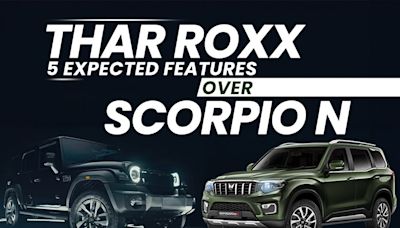 Upcoming Mahindra Thar ROXX To Likely Get These 5 Features Over The Scorpio N - ZigWheels