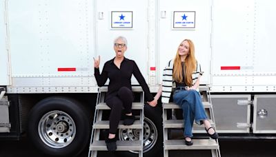 Freaky Friday 2: Lindsay Lohan and Jamie Lee Curtis on Set of New Sequel