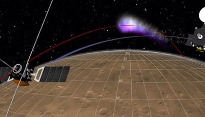 Señales de radio miden partes insondeables de la atmósfera marciana