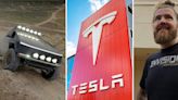 'Sounds like it’s made of plastic': Tesla Cybertruck driver tries taking it off-road. It backfires