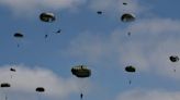 A mass parachute jump over Normandy kicks off commemorations for the 80th anniversary of D-Day