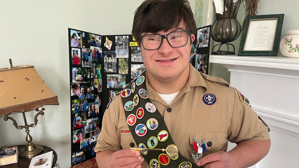 Newport Boy Scout achieves life-long dream and earns his Eagle Scout rank