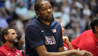 Kevin Durant vuelve a entrenar con la selección de baloncesto de Estados Unidos