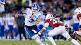 Colts look at BYU quarterback Jaren Hall ahead of 2023 NFL Draft